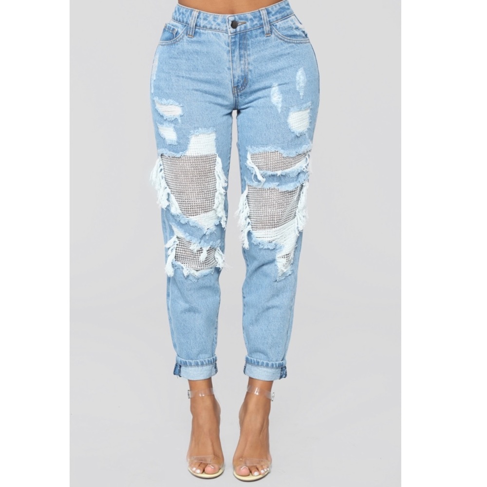 FASHION NOVA Best Of You Boyfriend Jeans